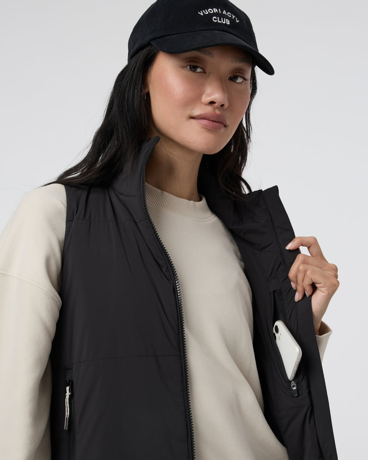 Canyon Insulated Vest Women's Black Vest | Vuori outlet - US 5553