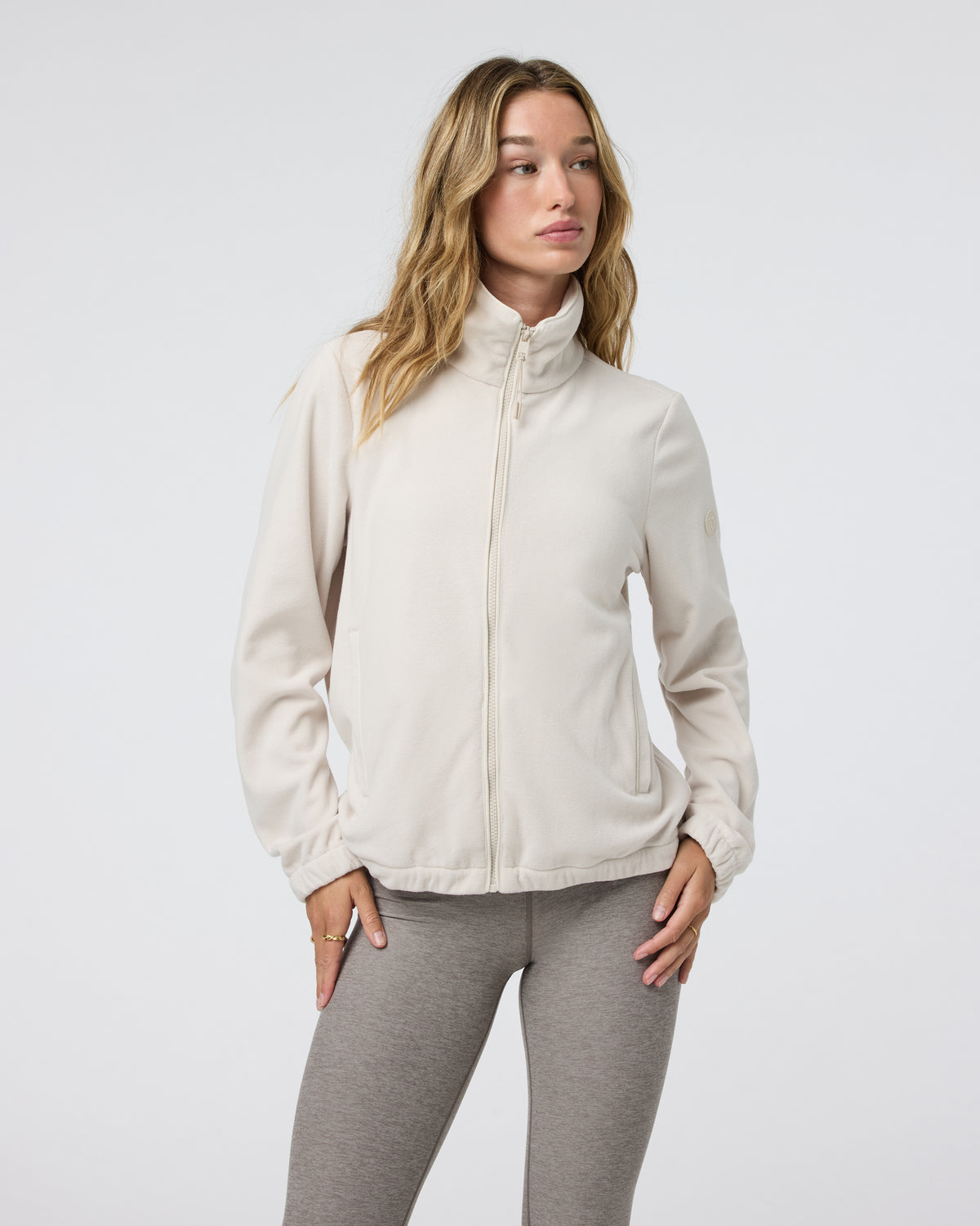 Women's Aspen Full Zip Dune Fleece Pullover | Vuori sale - US 2134