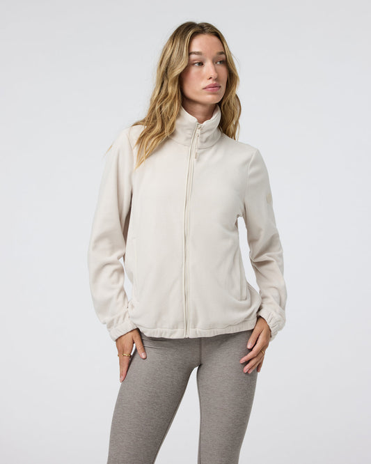 Women's Aspen Full Zip Dune Fleece Pullover | Vuori sale - US 2134