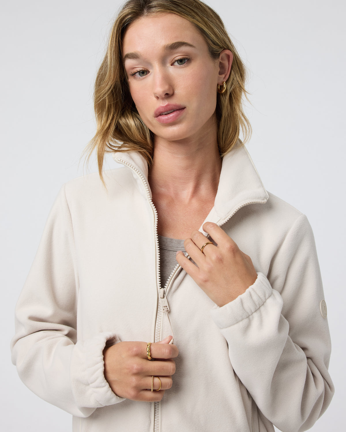 Women's Aspen Full Zip Dune Fleece Pullover | Vuori sale - US 2134