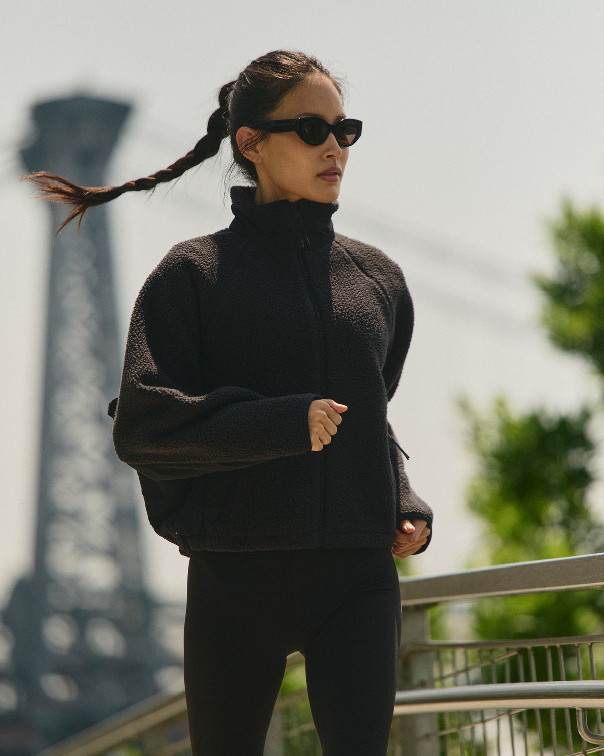 Alpine Jacket Women's Cozy Fleece Jacket in Black| Vuori | Vuori for sale - US 4990