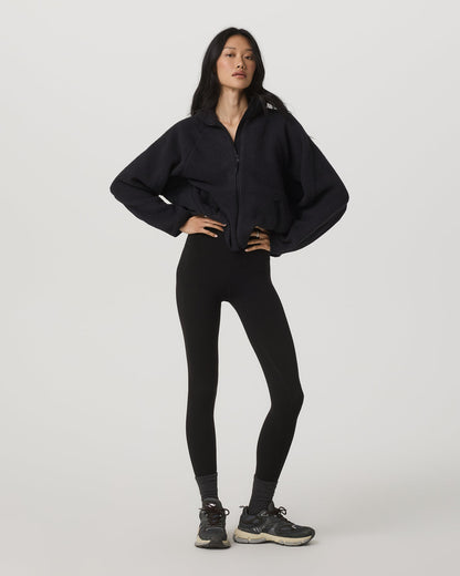 Alpine Jacket Women's Cozy Fleece Jacket in Black| Vuori | Vuori for sale - US 4990