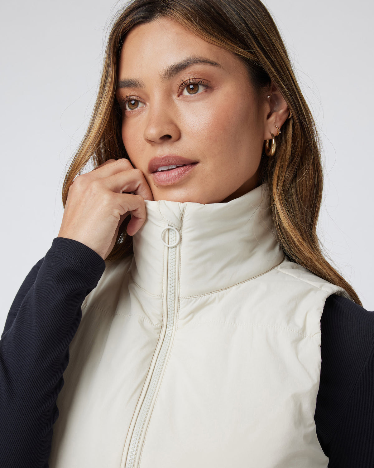 Canyon Insulated Vest Bone Lightweight Vest | Vuori online - US 1181