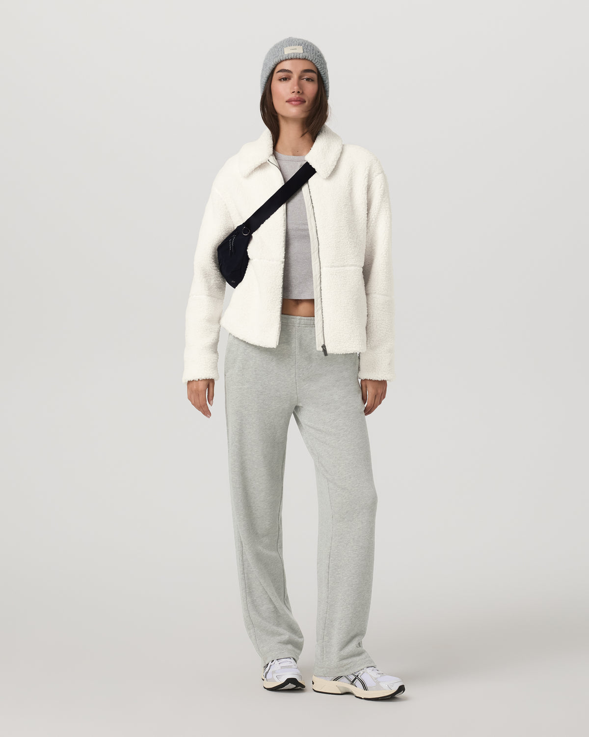 Lou Full Zip Jacket Women's Marshmallow Fleece Jacket | Vuori outlet - US 7539