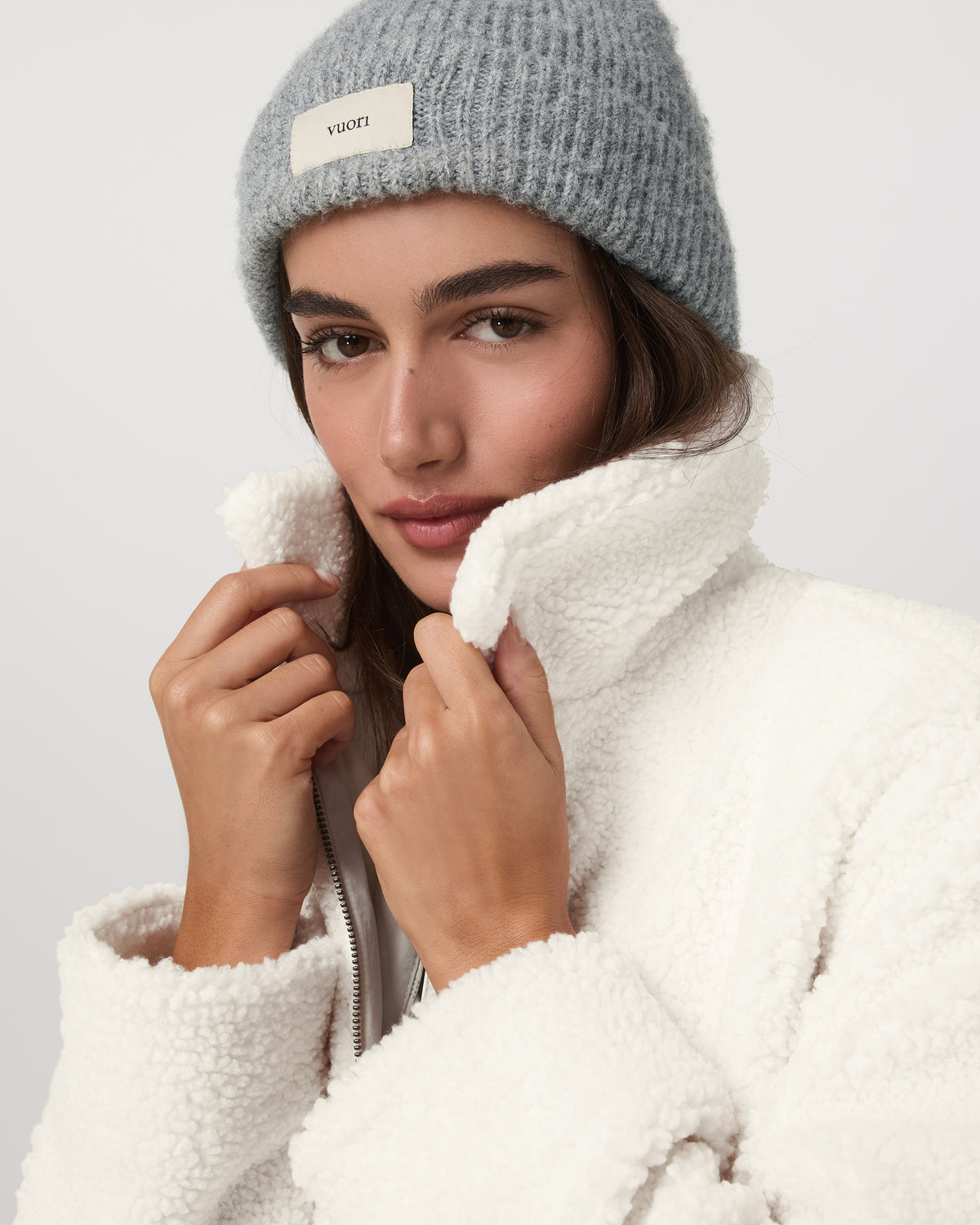 Lou Full Zip Jacket Women's Marshmallow Fleece Jacket | Vuori outlet - US 7539