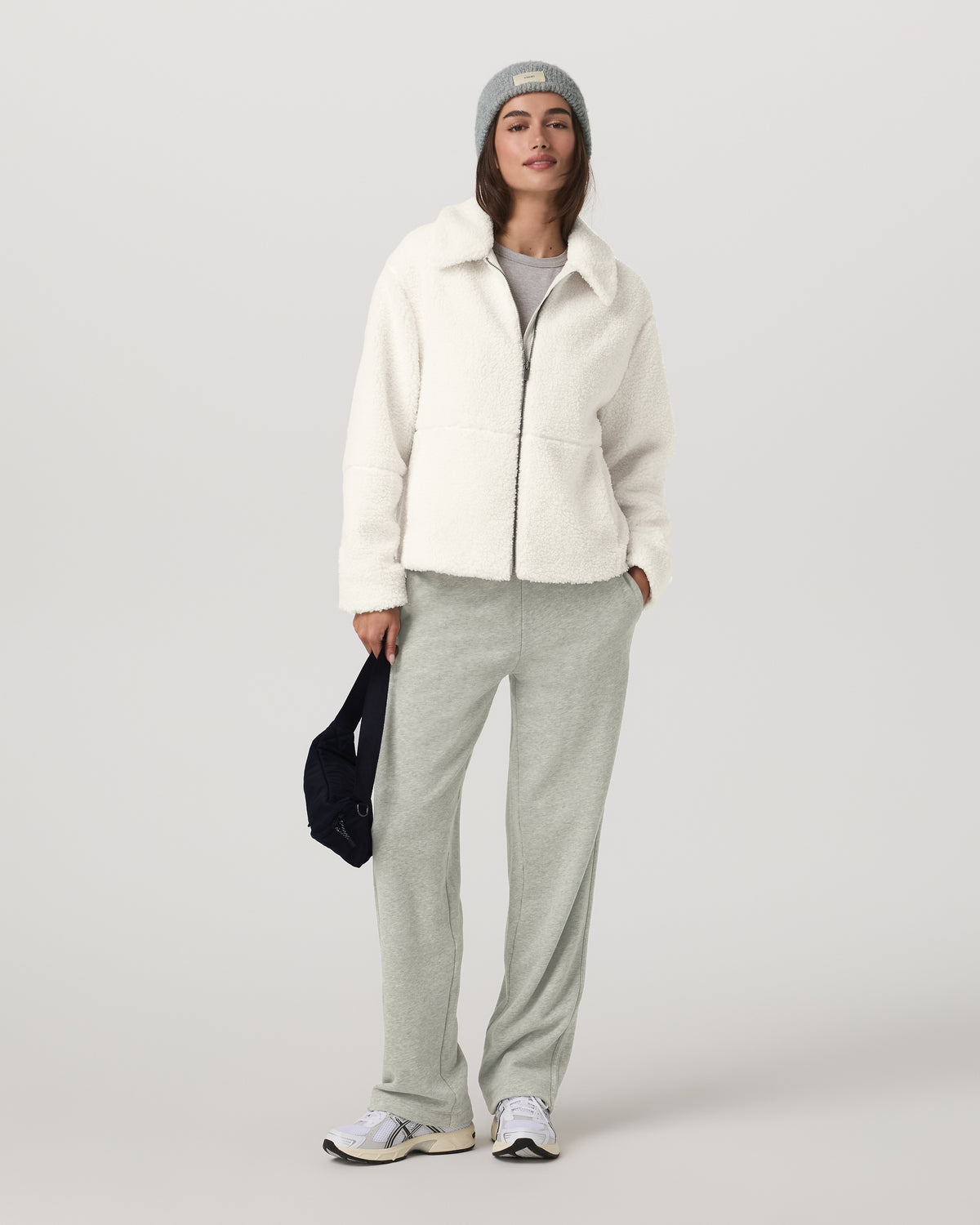 Lou Full Zip Jacket Women's Marshmallow Fleece Jacket | Vuori outlet - US 7539