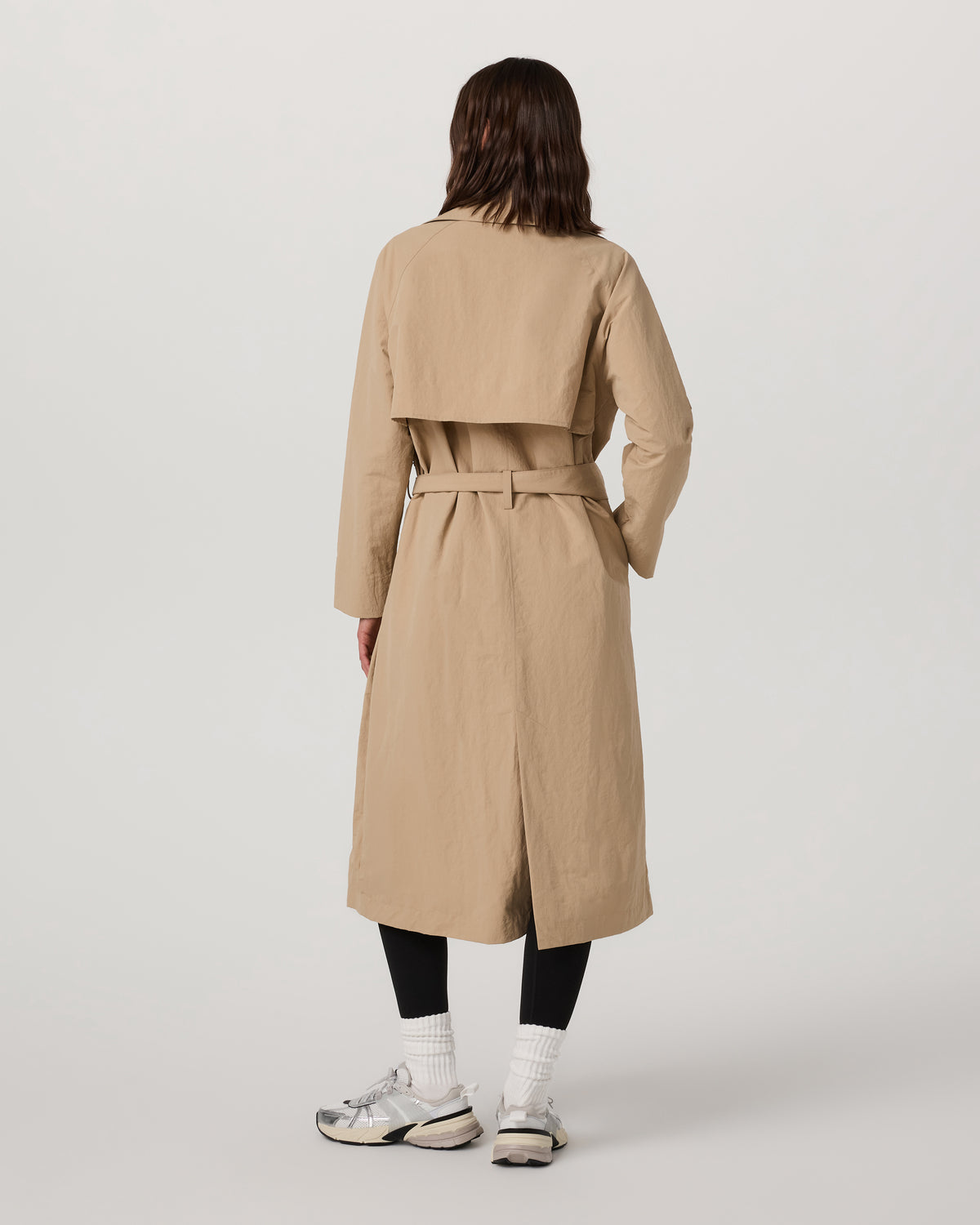 Rhodes Trench Coat Classic Women's Khaki Trench | Vuori onsale - US 6726