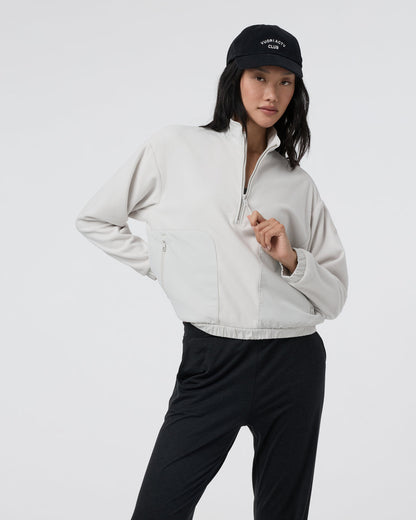 Women's Aspen Half Zip Salt Fleece Pullover | Vuori online - US 1652