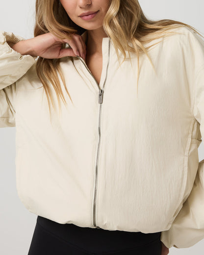 Lund Insulated Jacket Women's Bone Oversized Jacket | Vuori outlet - US 5687