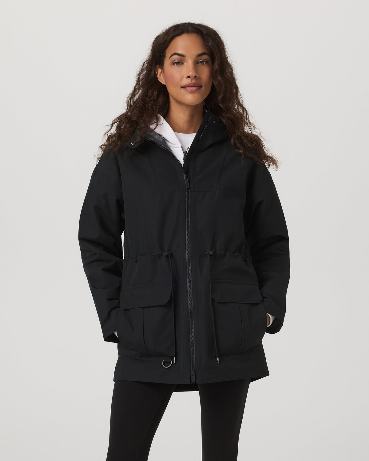 Pfeiffer Rain Jacket Black | Vuori onsale - US 6068