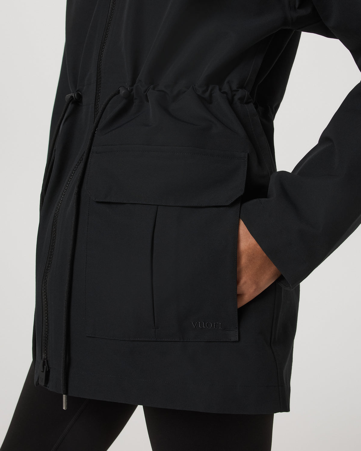 Pfeiffer Rain Jacket Black | Vuori onsale - US 6068