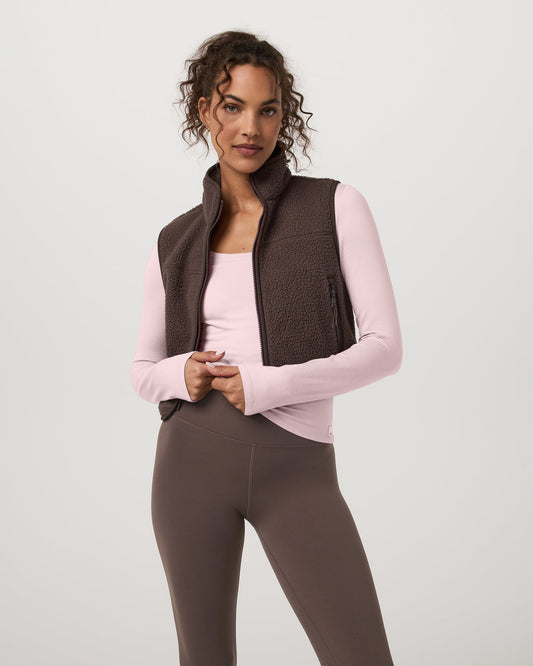 Alpine Vest Women's Java Fleece Vest | Vuori for sale - US 1257