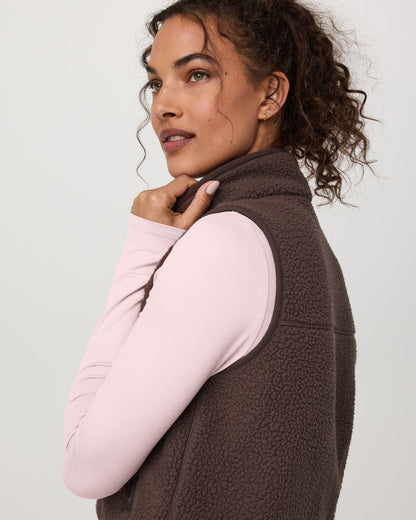 Alpine Vest Women's Java Fleece Vest | Vuori for sale - US 1257