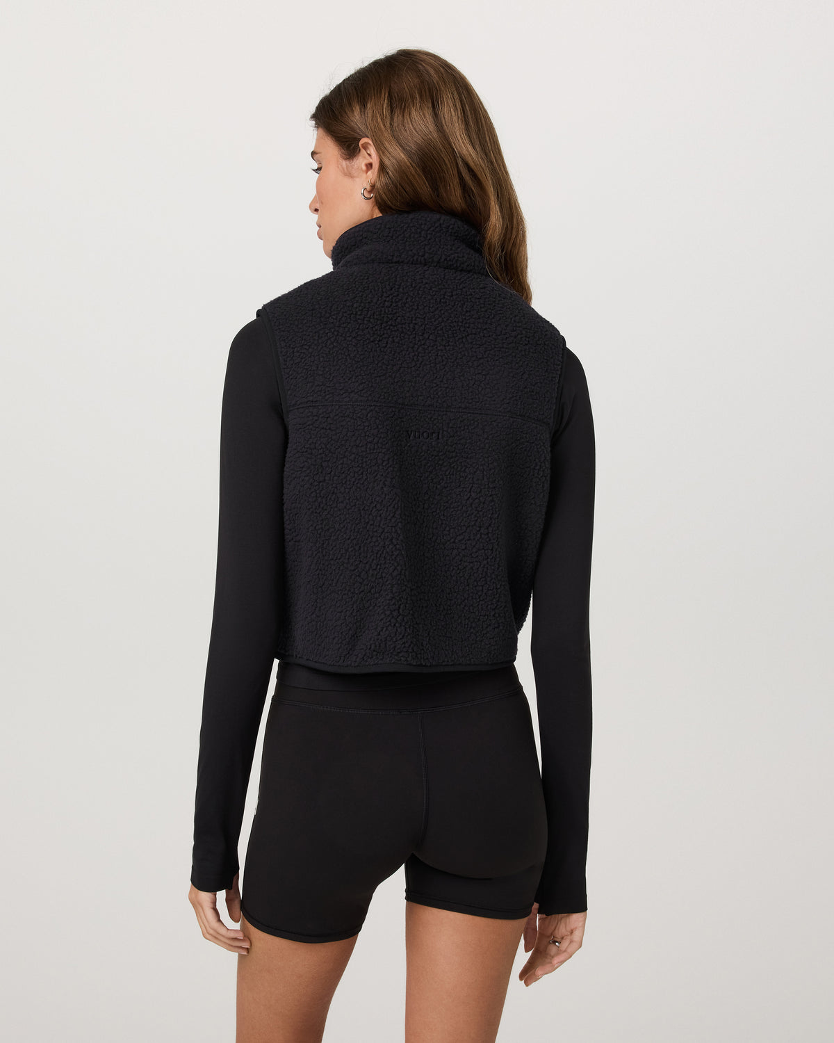 Alpine Vest Women's Black Fleece Vest | Vuori discount - US 7025