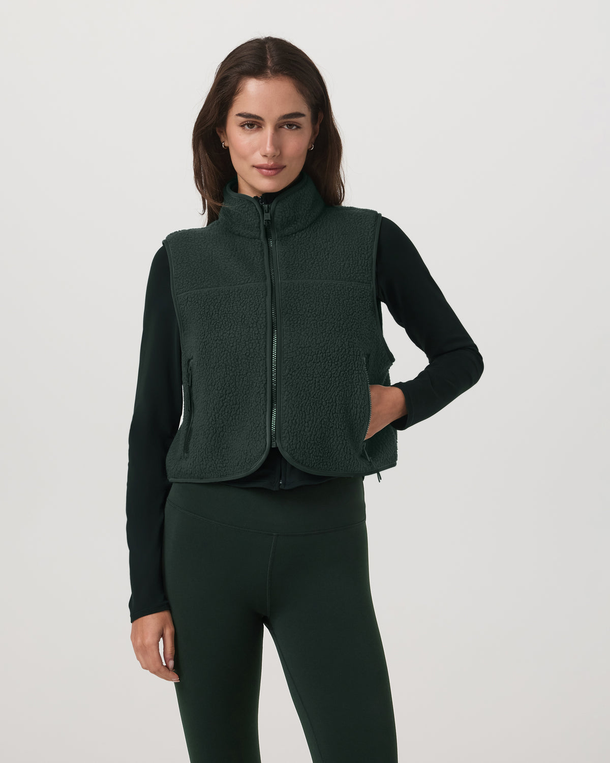 Alpine Vest Women's Evergreen Fleece Vest | Vuori outlet - US 8265