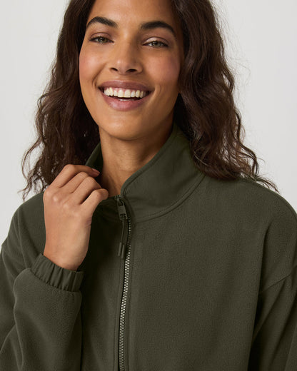 Women's Aspen Half Zip Women's Olive Pullover | Vuori shop - US 3509