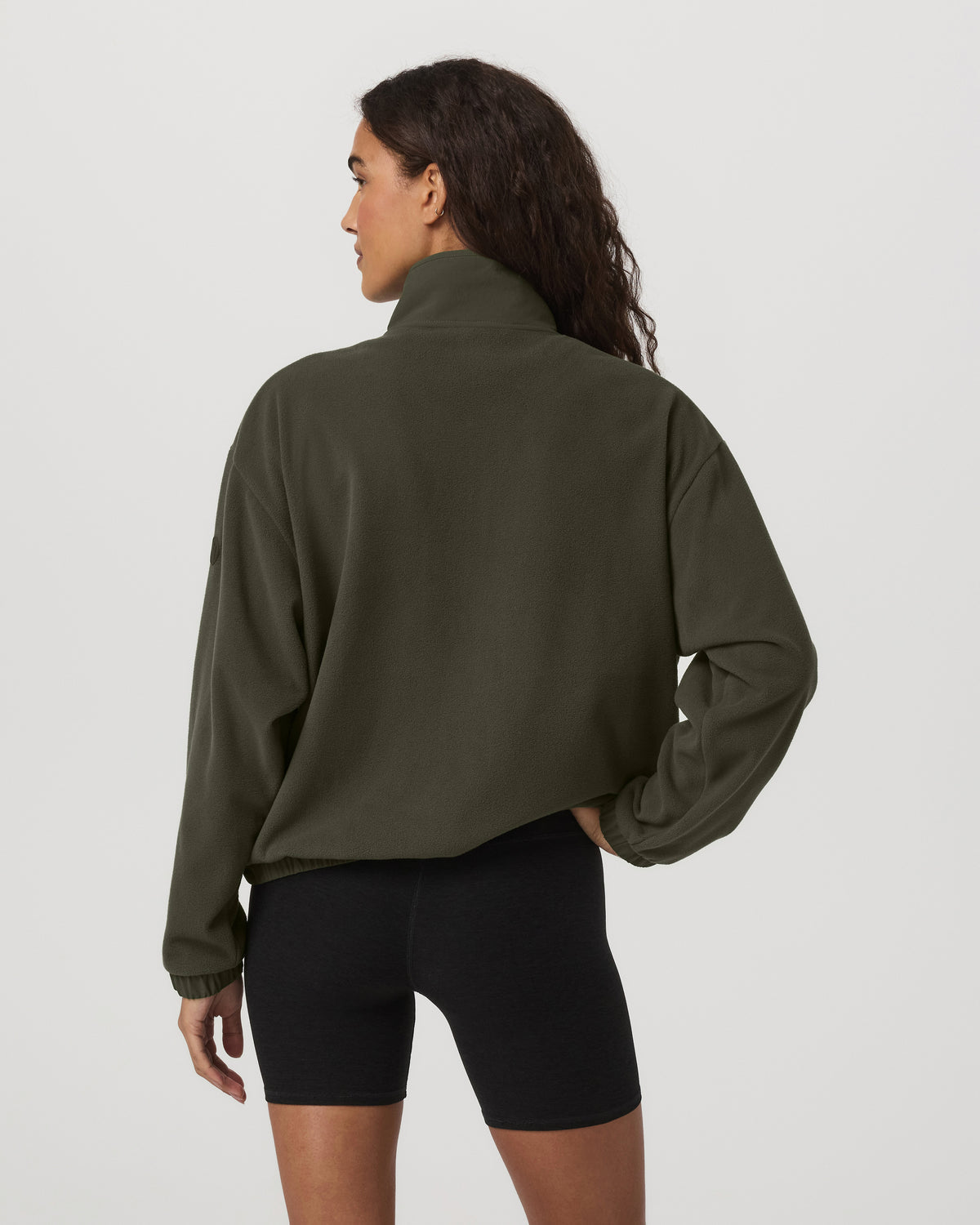Women's Aspen Half Zip Women's Olive Pullover | Vuori shop - US 3509