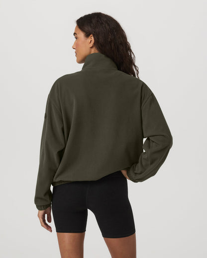 Women's Aspen Half Zip Women's Olive Pullover | Vuori shop - US 3509