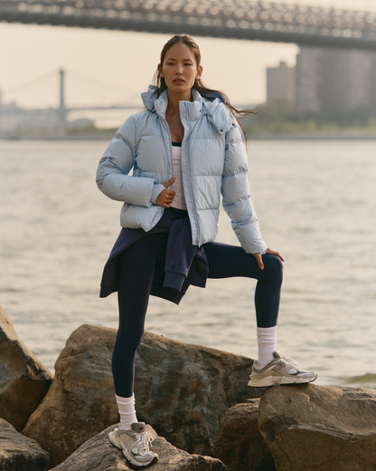 Alta Down Jacket Women's Crystal Blue Puffer Jacket | Vuori sale - US 2007