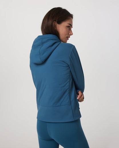 Chilled Out Full Zip Women's Lagoon Training Jacket | Vuori discount - US 1264