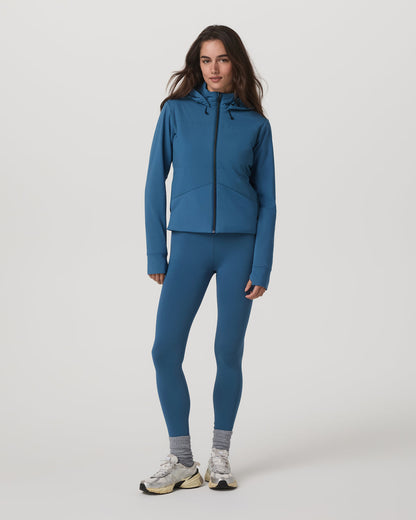 Chilled Out Full Zip Women's Lagoon Training Jacket | Vuori discount - US 1264