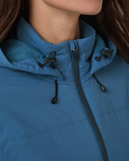 Chilled Out Full Zip Women's Lagoon Training Jacket | Vuori discount - US 1264