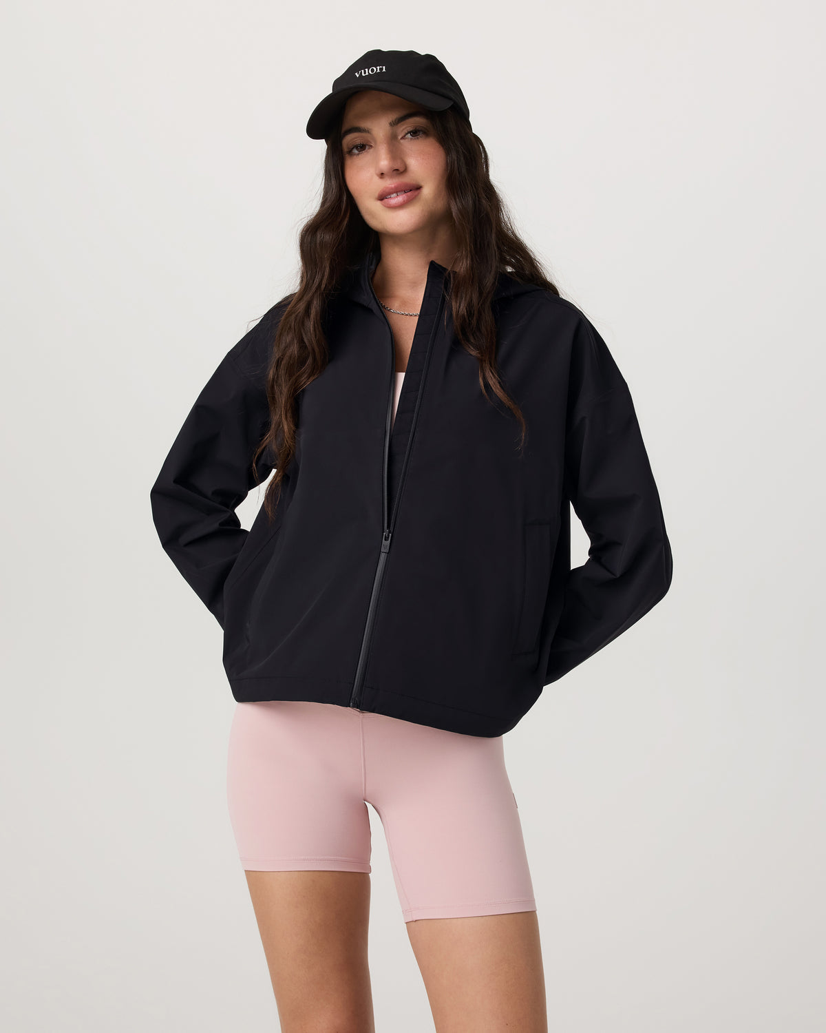 Nomadic Packable Rain Shell Women's Black Jacket | Vuori shop - US 1921