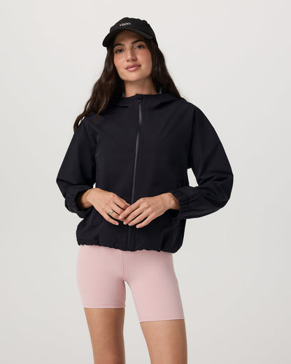 Nomadic Packable Rain Shell Women's Black Jacket | Vuori shop - US 1921