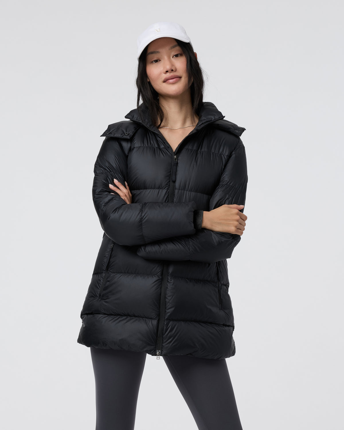 Vail Long Down Jacket Women's Black Jacket | Vuori sale - US 1577