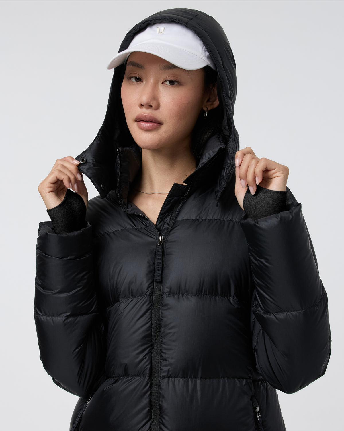 Vail Long Down Jacket Women's Black Jacket | Vuori sale - US 1577
