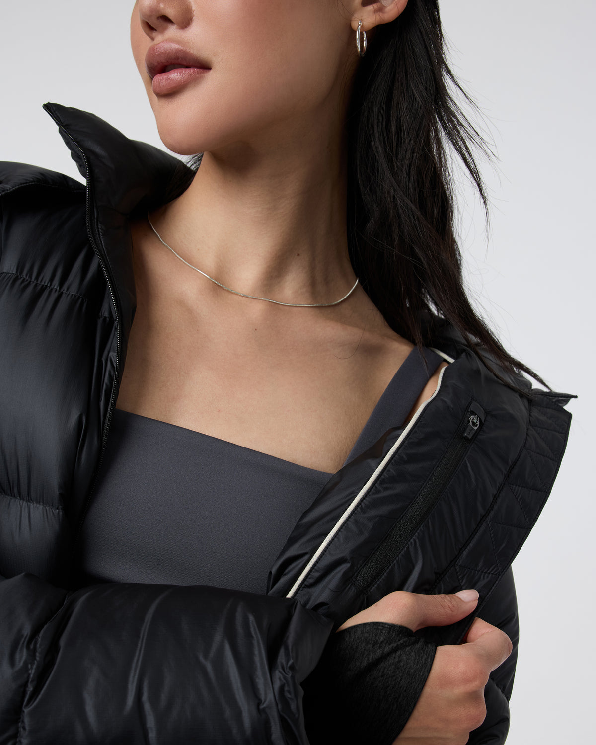 Vail Long Down Jacket Women's Black Jacket | Vuori sale - US 1577