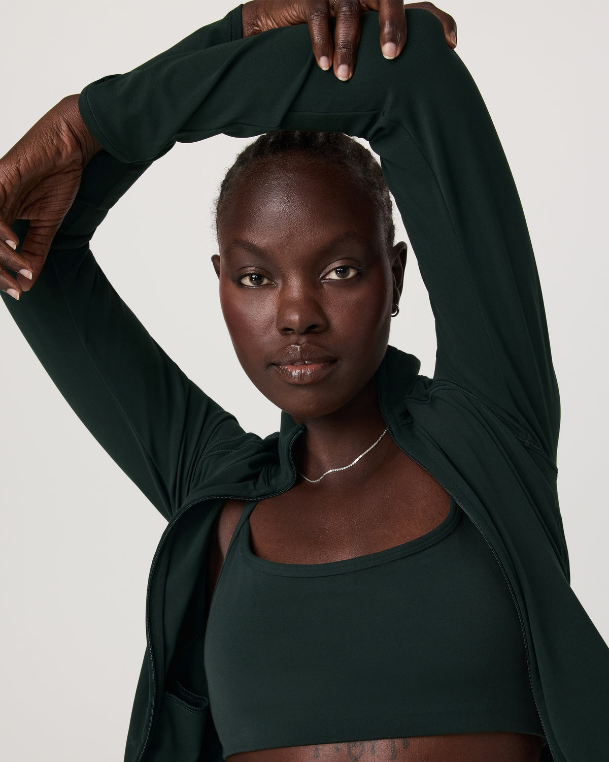 Vuori AllTheFeels™ Full Zip Women's Evergreen Jacket | Vuori online - US 8916