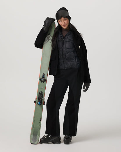 Women's Taika Snow Shell Black Ski/Board Jacket | Vuori discount - US 4539