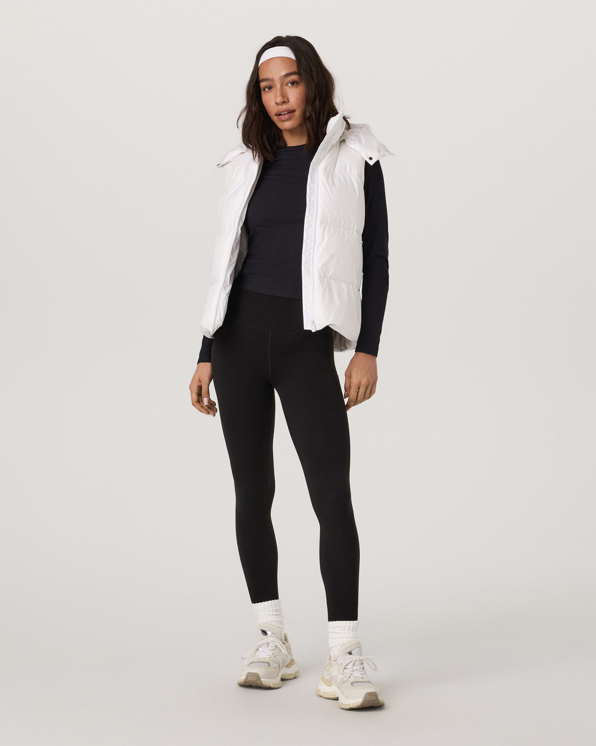 Alta Down Vest Women's White Sleeveless Vest | Vuori outlet - US 4783