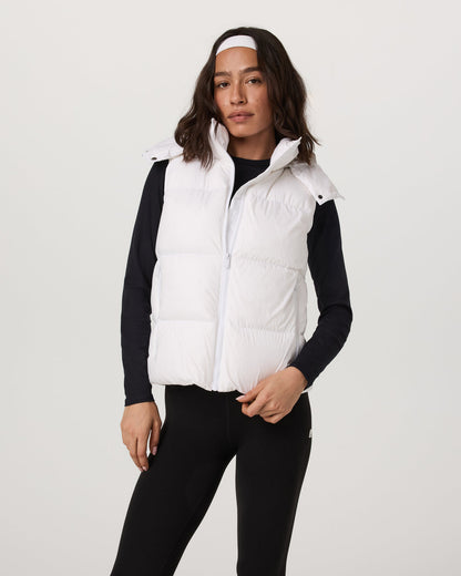 Alta Down Vest Women's White Sleeveless Vest | Vuori outlet - US 4783