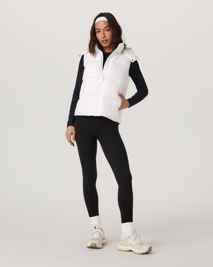 Alta Down Vest Women's White Sleeveless Vest | Vuori outlet - US 4783