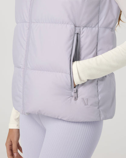 Alta Down Vest Women's Lavender Ice Sleeveless Vest | Vuori shop - US 4123