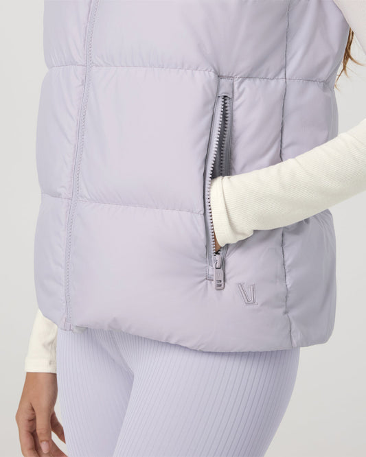 Alta Down Vest Women's Lavender Ice Sleeveless Vest | Vuori shop - US 4123