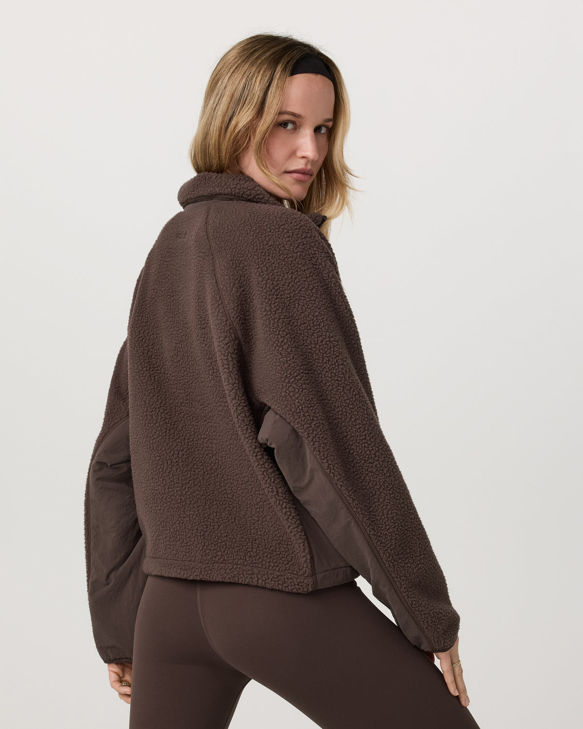 Alpine Jacket Women's Cozy Fleece Jacket in Java | Vuori discount - US 9401