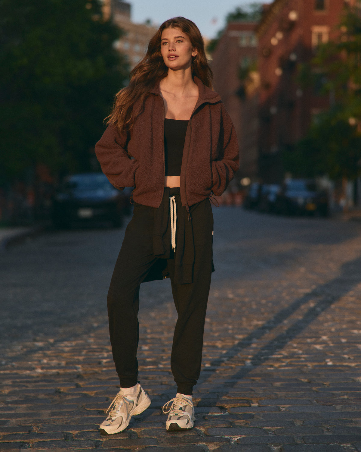 Alpine Jacket Women's Cozy Fleece Jacket in Java | Vuori discount - US 9401