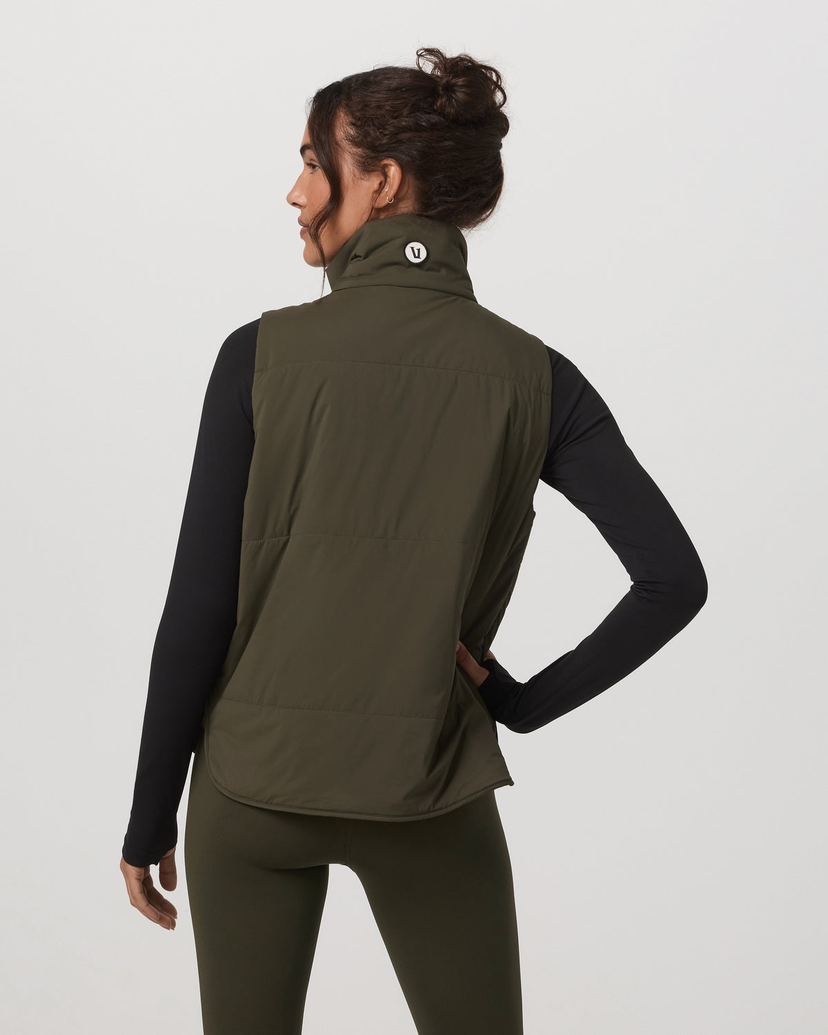 Canyon Insulated Vest Women's Olive Lightweight Vest | Vuori shop - US 3959