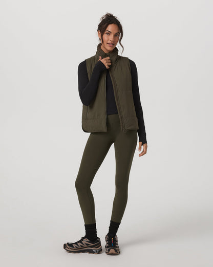Canyon Insulated Vest Women's Olive Lightweight Vest | Vuori shop - US 3959