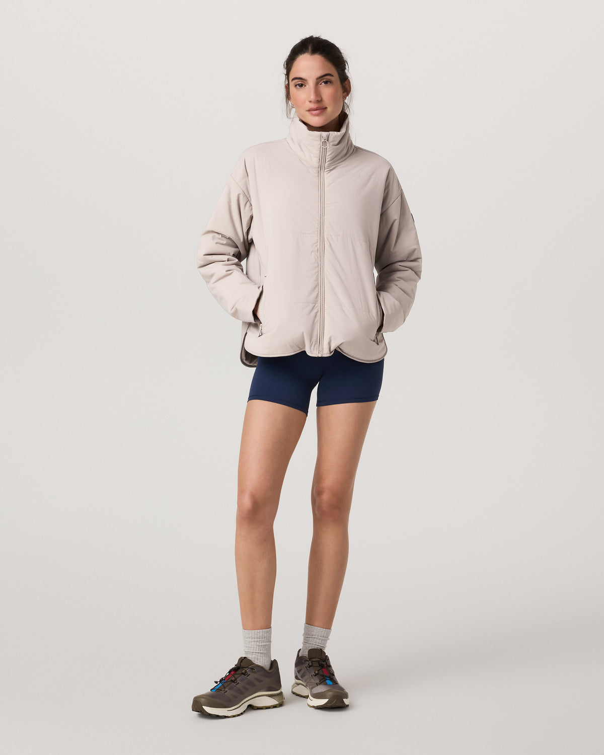 Canyon Insulated Jacket Women's Pumice Full-Zip Jacket | Vuori sale - US 4271