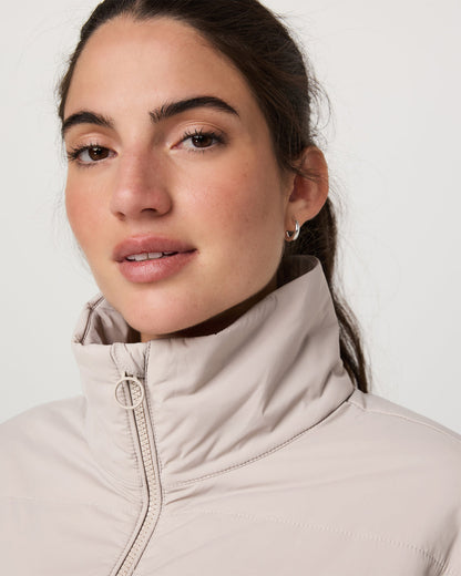 Canyon Insulated Jacket Women's Pumice Full-Zip Jacket | Vuori sale - US 4271