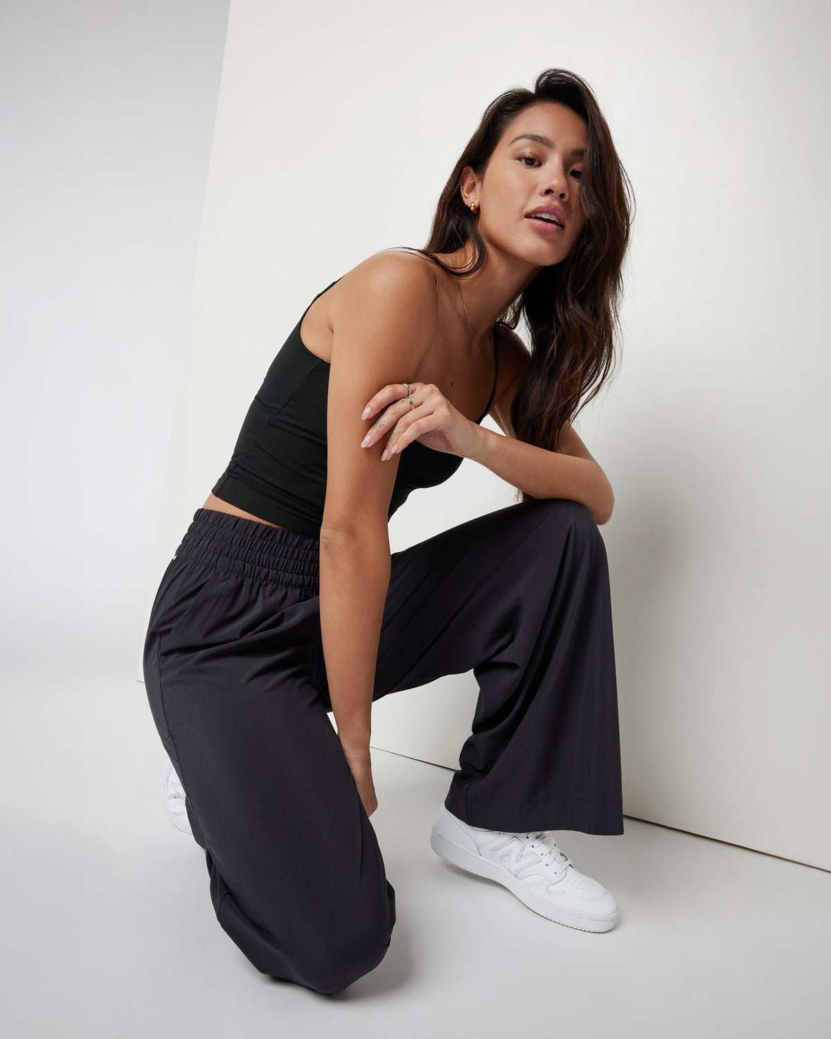 Villa Wideleg - Short Black Wide Leg Pants | Vuori discount - US 3715