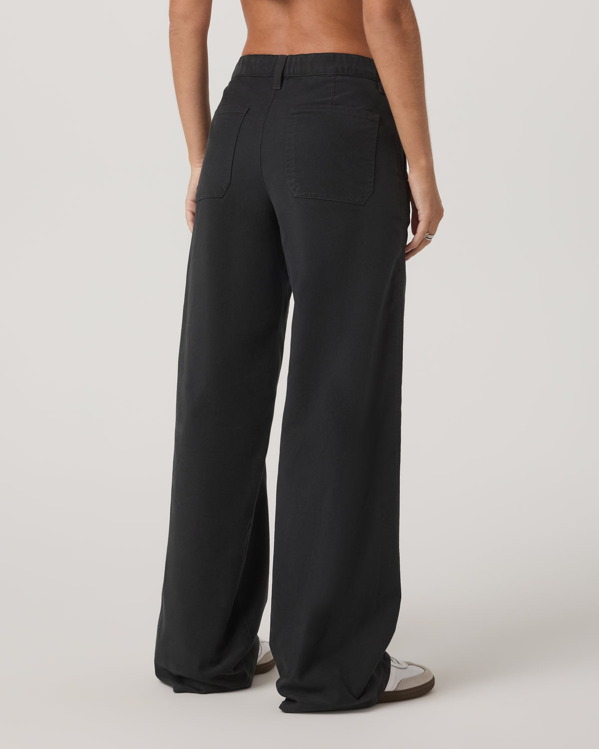 Telluride Twill Pant Women's Washed Black Pants | Vuori sale - US 4554