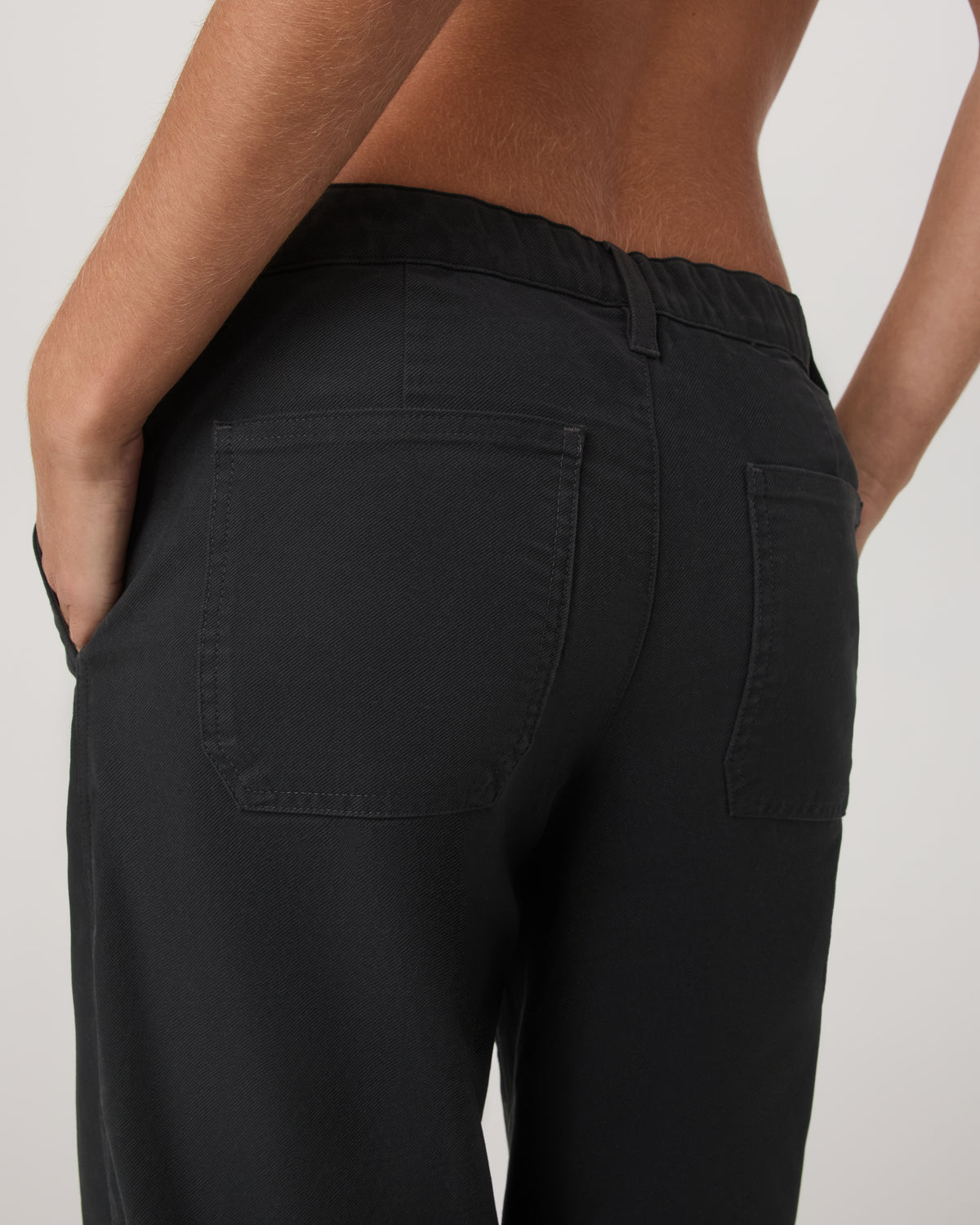 Telluride Twill Pant Women's Washed Black Pants | Vuori sale - US 4554