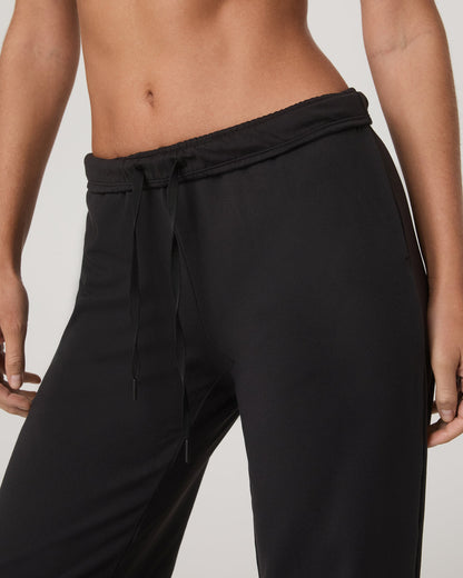 Halo Straight Leg Pant Women's Solid Black Pants | Vuori onsale - US 3169