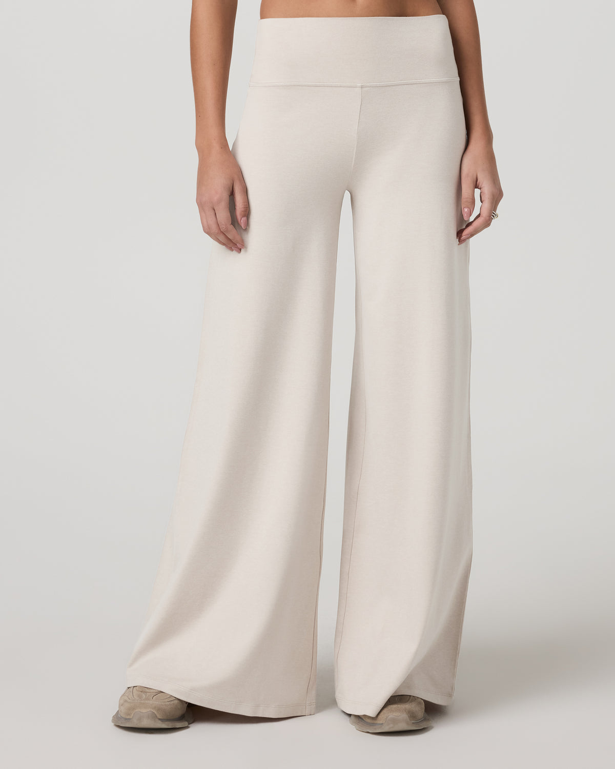 Halo Easy Wideleg Pant Women's Ecru Heather Pants | Vuori for sale - US 3283