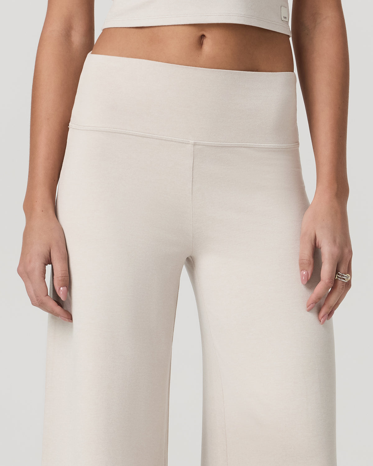 Halo Easy Wideleg Pant Women's Ecru Heather Pants | Vuori for sale - US 3283